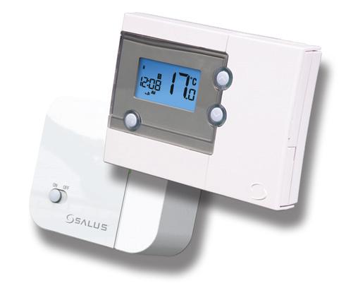 Salus RT500RF Manual:89 10/7/10 23:43 Page 3 INTRODUCTION A programmable thermostat is a device that combines the functions of both a room thermostat and heating controller into a single unit.