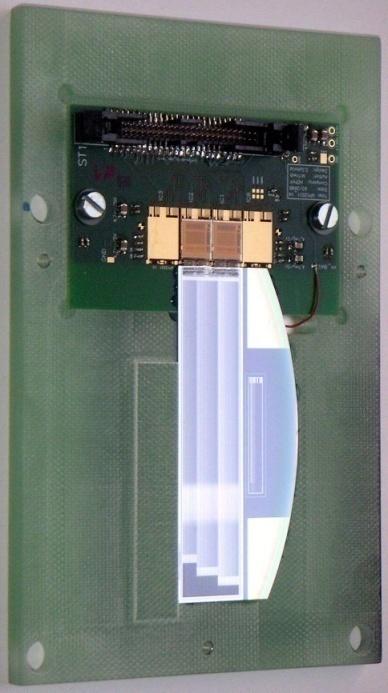tests in 2009 at CERN with novel sensors