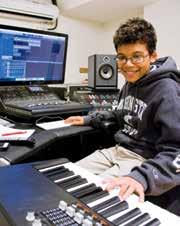 13 SOUND RECORDING Our Sound Recording program is centered around 21st century music making skills like audio mixing and music production.