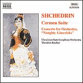 8. Rodion SHCHEDRIN Concerto No. 1 for Orchestra Naughty Limericks Carmen Suite (complete ballet) NAXOS 8.