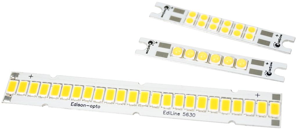 PLCC LED Series EdiLine PLCC Series Datasheet Features : Linear Module Design High Efficiency Low