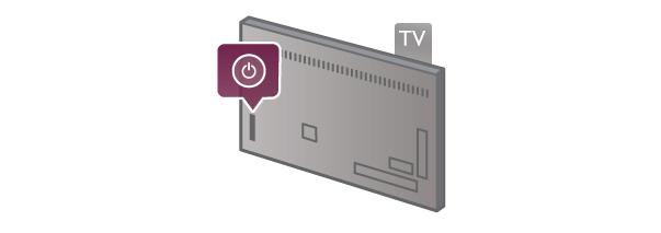 3 TV 3.1 Switch on Switch on and off Make sure you plugged in the mains power on the back of the TV before you switch on the TV.