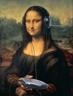If you need to see a longer period of time, you must reduce the sample rate and risk a loss of signal fidelity. Here s an example. The most famous feature of the Mona Lisa is her smile.