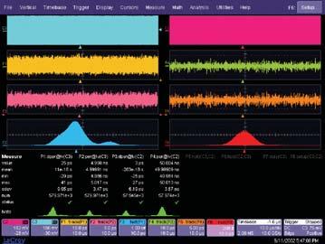 Combine this with LeCroy s unbeatable standard statistics and measurement capability and you have a winning combination.