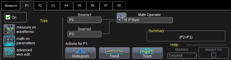 Measurement Parameters Overview Getting Started Manual Parameters are measurement tools that determine a wide range of waveform properties.