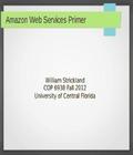 Amazon Web Services Primer University Of Central Florida Read online amazon web services primer