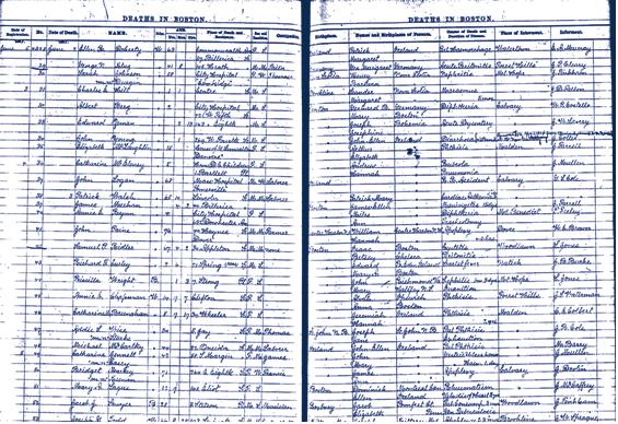 death as tuberculosis. Figure 4: Birth Register, Listing Jacob Sawyer Second-to-Last on this Excerpt. 22 21 Ancestry.com.