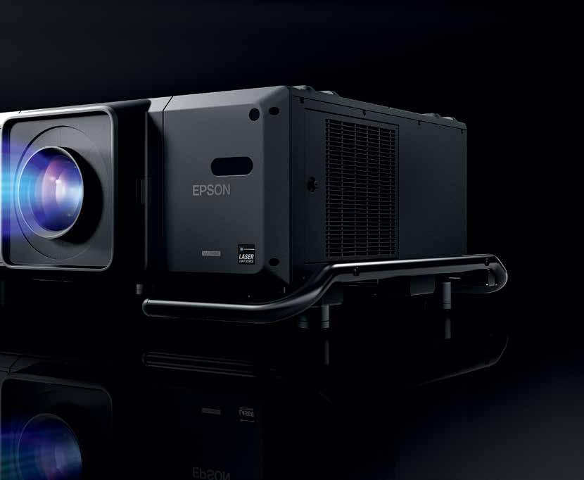 Conventional projectors using 1-chip DLP technology Epson 3LCD technology three times brighter than competitor technology 4 Consistent performance Match brightness levels to your