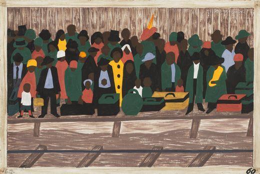 Lawrence s Work Jacob Lawrence painted his Great