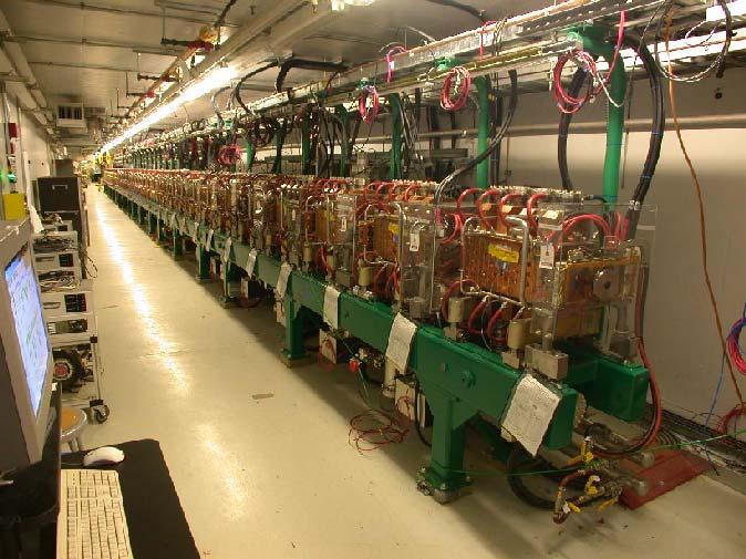 Coupled-Cavity Linac Deliveries Support September 2004 Commissioning Start 55 m long linac divided into 4 modules Designed at LANL, build and tuned in industry. Operates at 1.3 x Kilpatrick max.