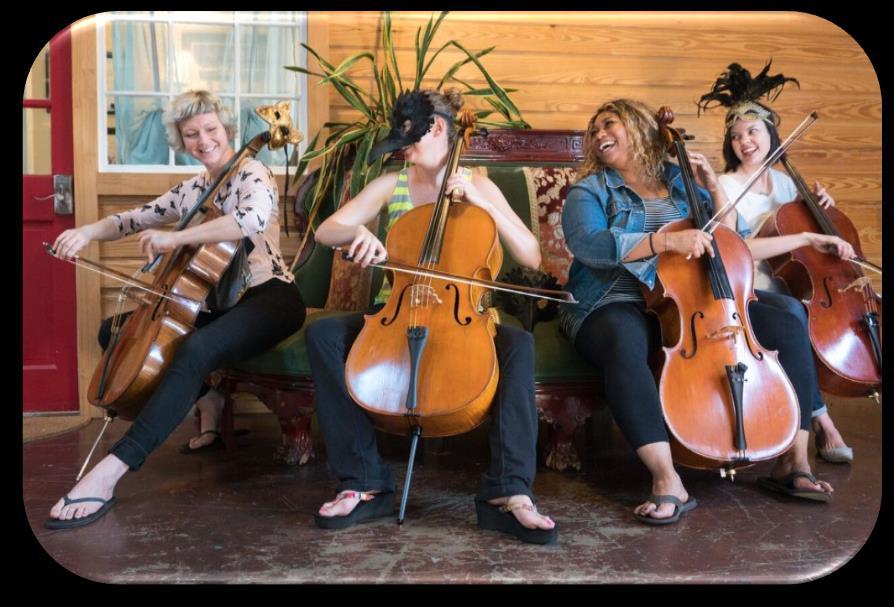 ATLANTA CELLI Wednesday February 14, 2018 ALL AGES Compiled and edited by Melanie Darby Table of Contents About ATLANTA CELLI... 2 About the CELLO... 2 Special Topic: CHAMBER MUSIC.