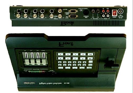 Video Switcher: DataVideo SE500 The DataVideo SE500 is a high quality, 4 input digital video switcher.