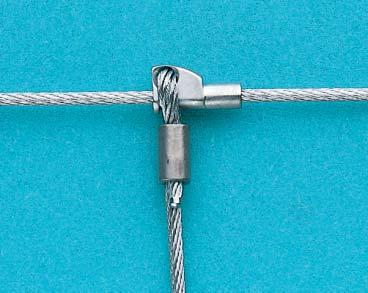Ti-6Al-7Nb alloy and stainless steel Retrieval loop at the end of the cable facilitates passing the cable sublaminarly Available in