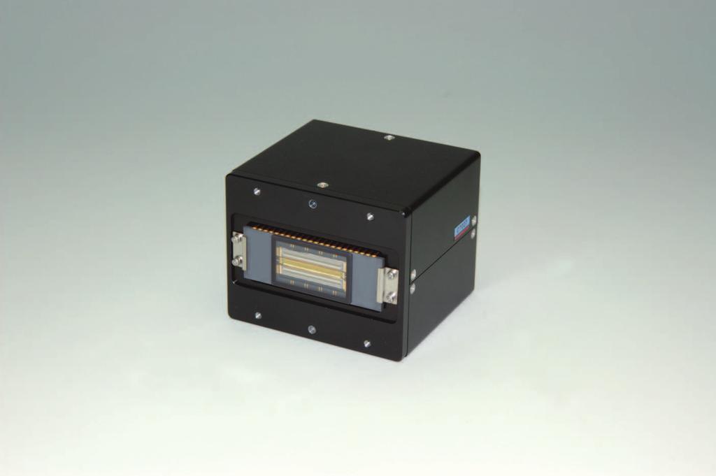 Multichannel detector head C10854 (sold separately) The C10854 is a multichannel detector head suitable for applications where high-speed infrared imaging is required, such as sorting machines and