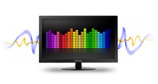 Key Features Built-in Speaker With built-in speakers, the monitor delivers office level audio for