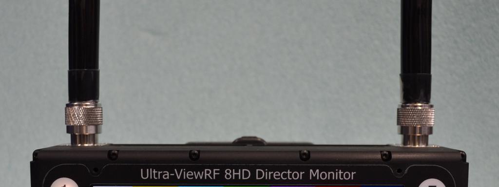the Ultra-ViewRF 8HD is active and will