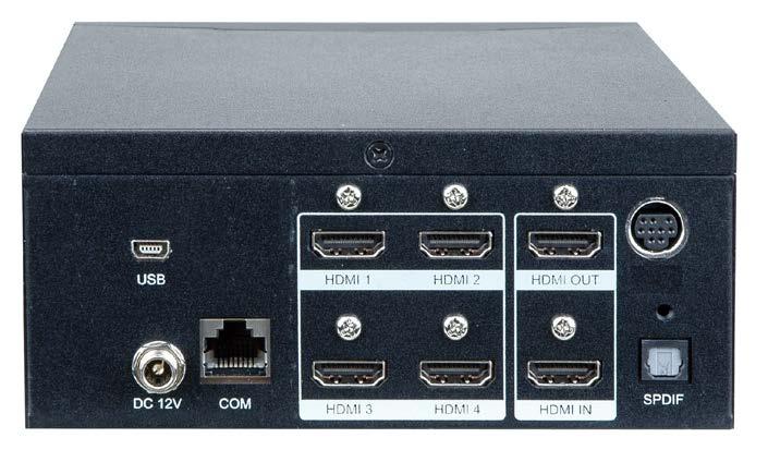 MODELS System Overview The UltraVista LC II HDMI system will take a single high-resolution digital video input and split it correctly over the output display array.