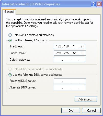 You can use any IP address in the range 192.168.1.1 to 192.168.1.255 (excluding 192.168.1.39) that is provided by your IT department.