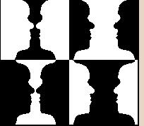 As an illustration of this Gestalt principle, it has been argued that it is easier to see Rubin's vase when the area it occupies is smaller (Coren et al.