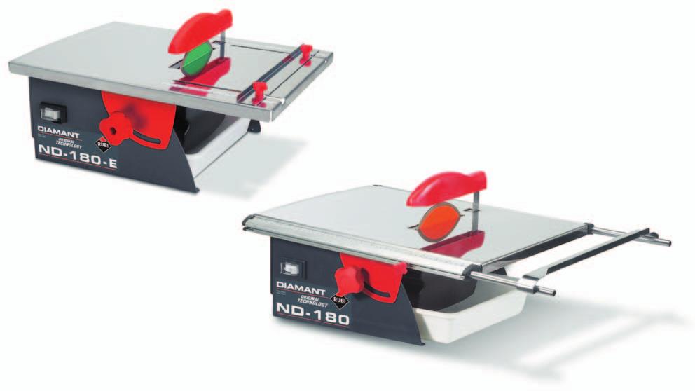 Electric saws Diamant ND ND-180-E ND The largest product range in the world. ND-180 148 DIAMANT ND DIAMANT ND-180-E 0.5 HP-0.37 kw 1 *16 230 V 50 Hz.