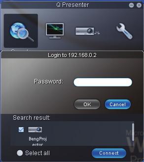 Go to the Admin page of the Projector Network Display System. 2. Enter the current password. 3. Click OFF in the Web Control Lock row. You can also use the OSD menu to toggle this function: 1.