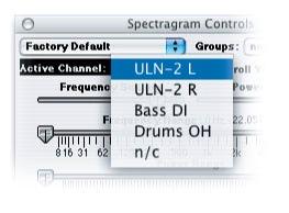 SpectraFoo Basics Stereo Link: Allows you to link the parameters settings for the left and right channels of a particular instrument.