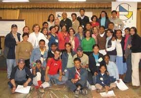 Workshop despre migraţie şi strămutare Bogota, Columbia 5-8 decembrie 2005 Copii, tineri şi adulţi din Argentina, Bolivia, Columbia, Ecuador şi Venezuela s-au reunit timp de patru zile pentru a