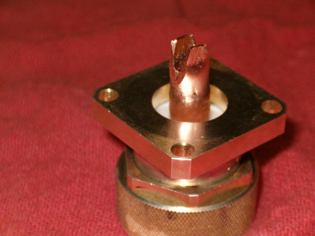 A copper Bullet is formed from tubing to make the short