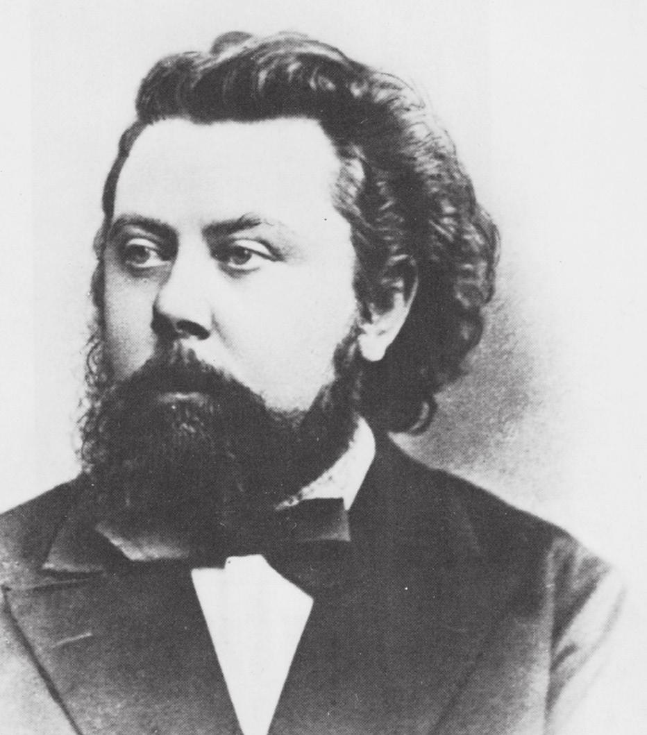 NOTES MODEST MUSSORGSKY (1839 1881) TUILERIES: Hartmann and Mussorgsky take us to Paris for a lively picture of children scampering about in the famous garden, engaged in horseplay while their