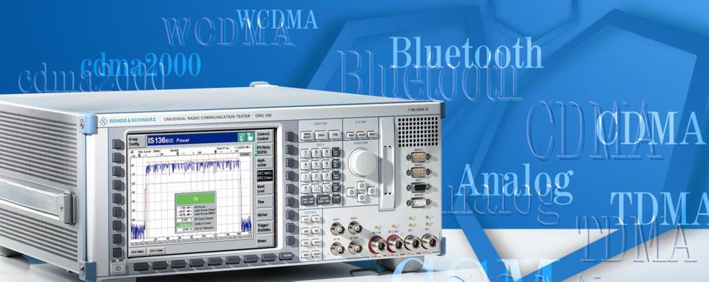 Products: CMU200 CDMA2000 1xRTT / 1xEV-DO Measurement of time relationship between CDMA RF signal and PP2S clock This application explains the setup and procedure to measure the exact time