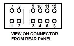 J124 Pin 2 Labelled by Teac as REC.MODE, this acquires +24V if any of the four individual Functions buttons (1 to 4) are depressed.