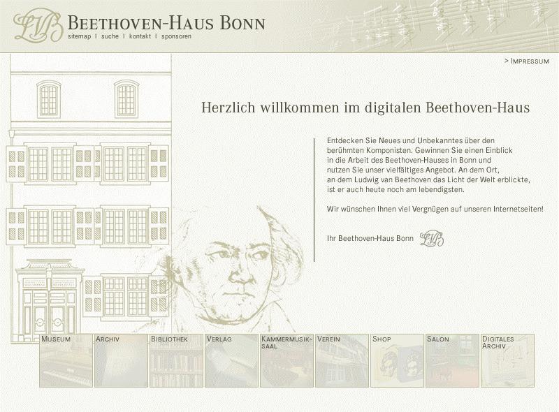 Web Site (http://www.beethoven-haus-bonn.