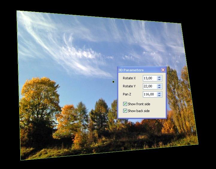 Opacity effect also helps you to make a lot of different things and views. Opacity varies from 0% to 100% that means you can make the image invisible at all or vice versa visible.