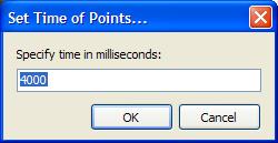 For doing this you should select the keypoints and click Shift Points.