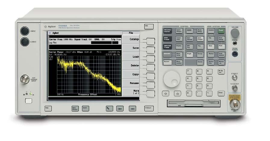 Agilent PSA Series Spectrum Analyzers Data Sheet 40/80 MHz Analysis Bandwidth Now Available On 50 GHz PSA!