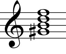 F D B G# Play this chord on the keyboard This chord contains a G -D, an interval known as the Diminished 5 th,