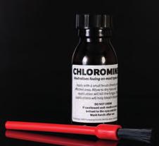 Chloromine-T Sellotape remover Applicator Brushes Document repair tape CHLOROMINE-T Useful for treating foxing.