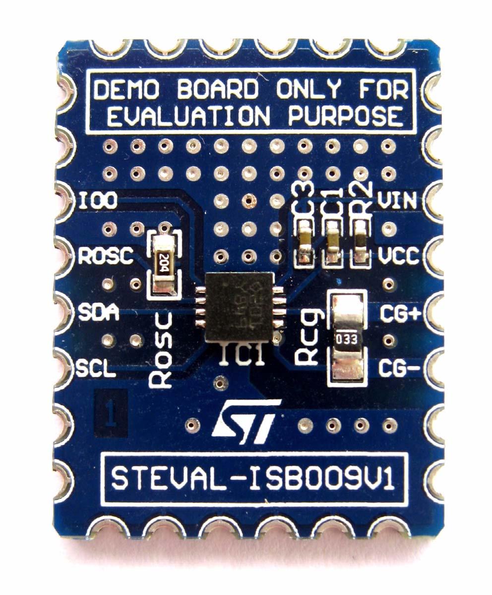 Application note Demonstration board user guidelines for the STC3100 battery monitor for gas gauge applications Introduction This application note describes the STEVAL-ISB009V1, a demonstration board