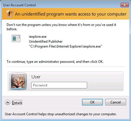 Caracteristici de siguranţă Pentru utilizatorii Windows Vista care nu au drepturi de administrare 9 a Faceţi clic pe butonul şi All Programs (Toate programele).