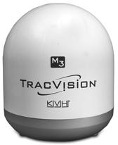 Chapter 1 - Introduction System Components The TracVision M3DX system includes the following components: The antenna uses integrated DVB technology to quickly acquire and track the correct satellite,