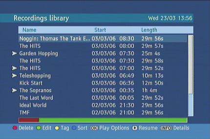 ? It is also possible to record a programme in the EPG by selecting it and pressing the RECORD button ADD RECORDS VIA TIMERS Programmes can also be recorded by means of Timers menu.