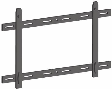 Also verify that the wall or mounting surface can support the necessary hardware and weight of the television.