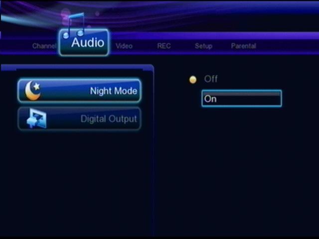 4 Audio Setting Remote Description Move to Audio setup menu. + Select the sub-item for adjustment. Confirm the change.