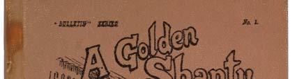 [21] BULLETIN, The. A Golden Shanty Australian Stories & Sketches in Prose and Verse by Bulletin Writers.