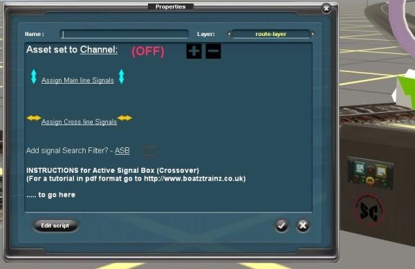 You should use a different Channel and a new Controller for each Diamond Crossover on your map! (For ATLS users, ASB works on a different band. So it s OK to have ATLS and ASB on the same Channel.