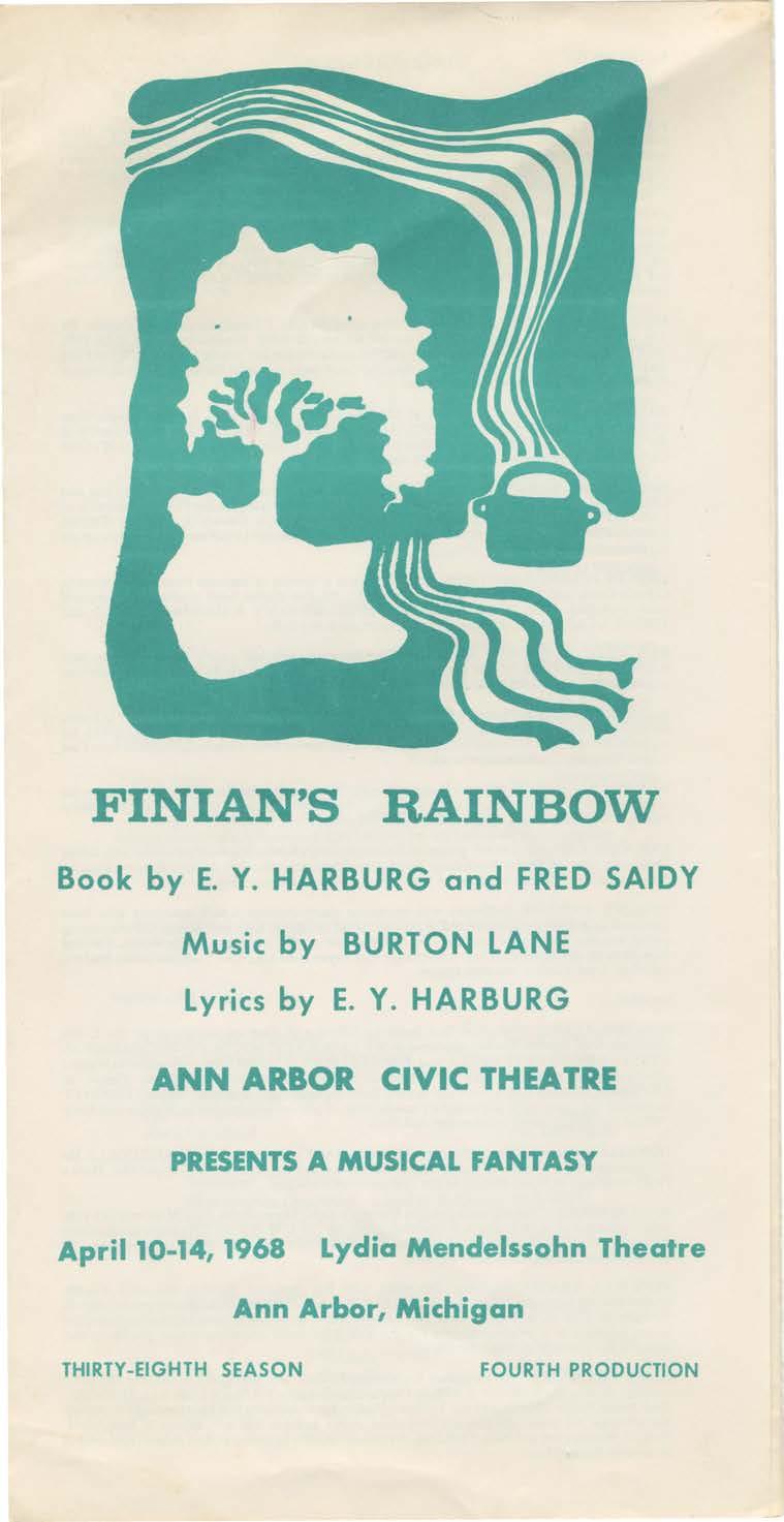 FINIAN'S RAINBOW Book by E. Y.