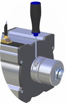 BY EASY-CLAMP-MECHANISM IMPORTANT: All incremental and absolute encoders must have a clamping