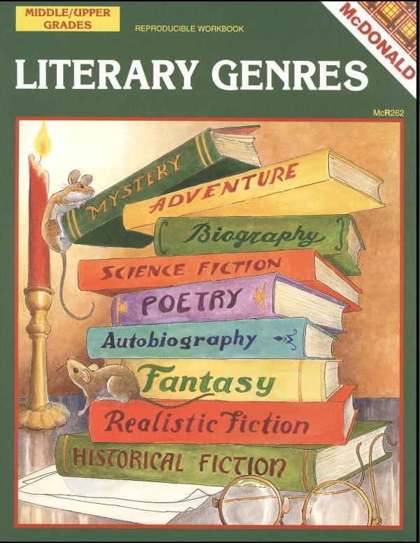 Genre A category of literature or other forms of art or culture Examples: Poetry, Fantasy,