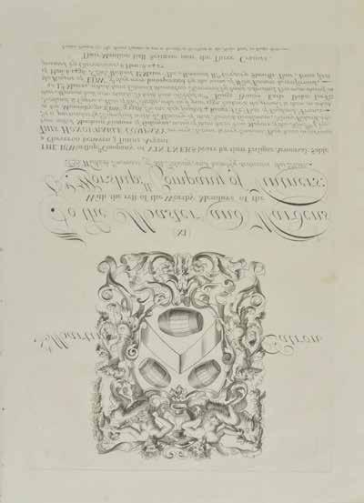 312 [London]. The Arms of the Twelve Principal Companies of the City of London], Thomas Bower, 1698, portrait frontispiece (not called for and added later?