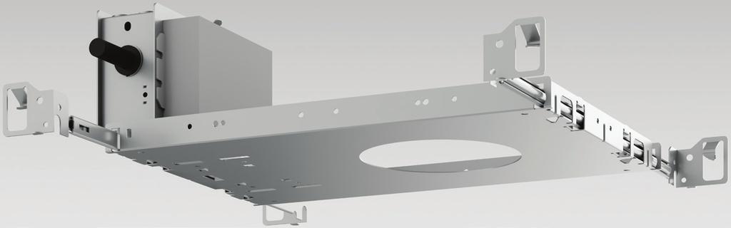 RETROFIT / REMODEL / MOUNTING Accessible cetlus rated driver housing fits through fixture s 2 7/8 cut out